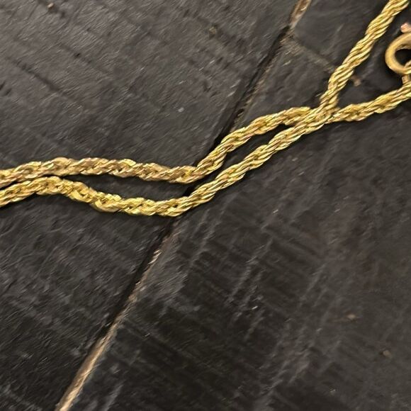 Acrylic Southwestern Western Boho Turquoise Long Chain Necklace​ - Picture 4 of 7